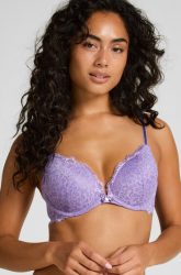 Hunkemöller Vorgeformter Push-up-Bügel-BH Marine Lila