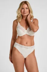 Hunkemöller Hochgeschnittener Slip Diva Weiß