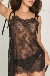 Hunkemöller SD SHORT ALLOVER LACE LEGACY Schwarz