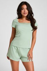 Hunkemöller Pyjama-Set Grün