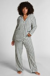 Hunkemöller Pyjamaset Twill Grün