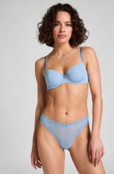 Hunkemöller String Hazel Blau