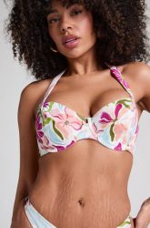Hunkemöller Unwattiertes Bügel-Bikinioberteil Ayanna Weiß