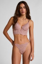 Hunkemöller Tanga mit hohem Beinausschnitt Essie Lila