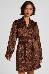 Hunkemöller Kimono Satin Schwarz