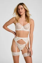 Hunkemöller Strumpfhalter Suki Weiß