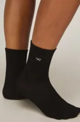 Hunkemöller 2 Paar Baumwoll-Crew-Socken Weiß