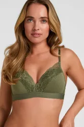 Hunkemöller Vorgeformter BH ohne Bügel Sophie Grün