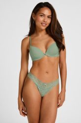 Hunkemöller Extra Tief sitzender String Madison Grün