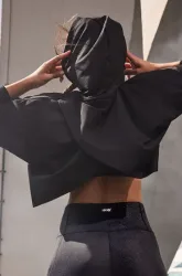 Hunkemöller HKMX Hoodie Flow Schwarz
