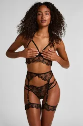 Hunkemöller Olivia Strapsgürtel Schwarz