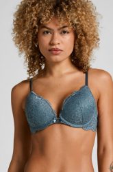 Hunkemöller Vorgeformter Push-up-Bügel-BH Marine Blau