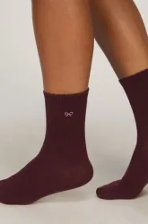 Hunkemöller 2 Paar Baumwoll-Crew-Socken Rose