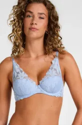 Hunkemöller Ingrid Wattierter Bügel-BH Blau