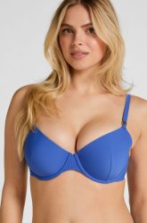 Hunkemöller Luxuriöses Bügel-Bikini-Top mit Polsterung Blau