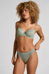 Hunkemöller String Marine Grün