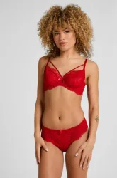 Hunkemöller Brazilian-Short Teddy Rot