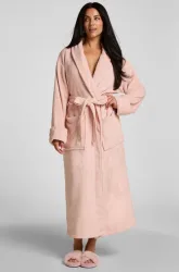 Hunkemöller Weicher Fleece-Bademantel Rose