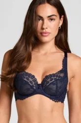 Hunkemöller Unwattierter Bügel-BH Daisy Blau