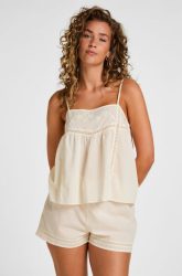 Hunkemöller Pyjama Short Weiß