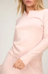Hunkemöller Top Pointelle Rose