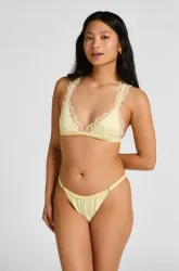 Hunkemöller Hoch geschnittener Brazilian Eva Gelb