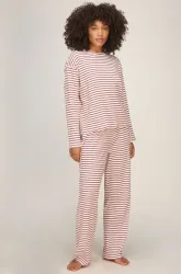 Hunkemöller Pyjamaset Baumwolljersey Rot