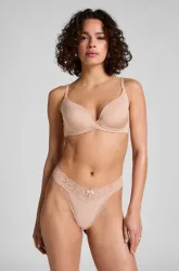 Hunkemöller Extra Tief sitzender String Madison Beige