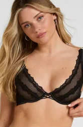 Hunkemöller Unwattierter Bügel-BH Kat Schwarz