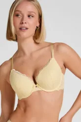 Hunkemöller Vorgeformter Push-up-Bügel-BH Marine Gelb
