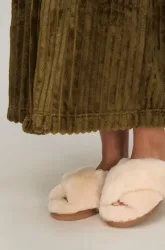 Hunkemöller Hausschuhe Sheepskin Weiß