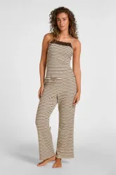 Hunkemöller Pyjama-Set mit Spitze Braun