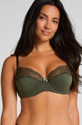 Hunkemöller - Bügel-BH, unwattiert, für Damen, Braun, Größe 80C