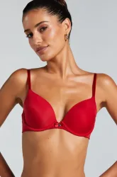 Hunkemöller Vorgeformter Bügel-BH Plunge Rot
