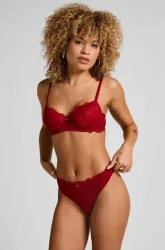 Hunkemöller String Marine Rot