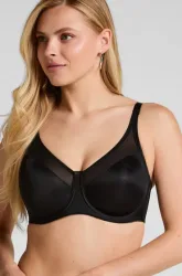 Hunkemöller Unwattierter Minimizer-Bügel-BH Nina Schwarz
