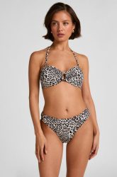 Hunkemöller Bikinihose Leopard Schwarz