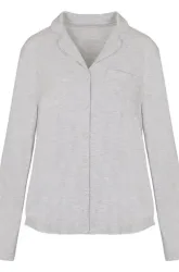 Hunkemöller Langärmelige Jersey-Jacke Essential Grau