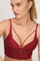 Hunkemöller Push-Up Longline BH Tosca Rot