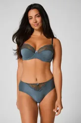 Hunkemöller Hochsitzender Slip Sophie Blau