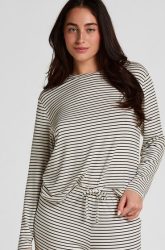 Hunkemöller Pyjama Top Loose Jersey Weiß