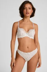 Hunkemöller String Marine Weiß