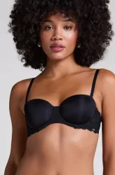 Hunkemöller Vorgeformter Bügel-BH Angie, strapless Schwarz