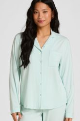 Hunkemöller Langärmelige Jersey-Jacke Essential Grün