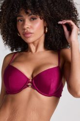 Hunkemöller Marrakech Wattiertes Bügel-Bikinioberteil Rot