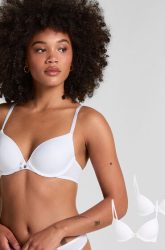 Hunkemöller Doppelpack vorgeformter Bügel-BH Weiß