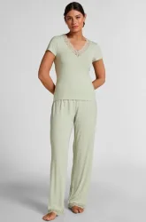 Hunkemöller Pyjamaset Nana Grün