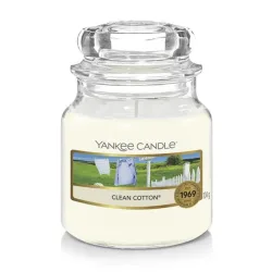 YANKEE CANDLE Clean Cotton Duftkerze