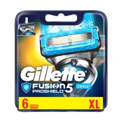 Gillette Fusion5 ProShield Chill Rasierklingen 6 Stück