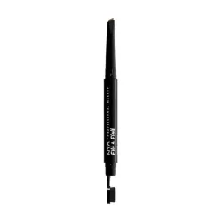NYX Professional Makeup Fill & Fluff Eyebrow Pomade Pencil 08 Black, 0.2g